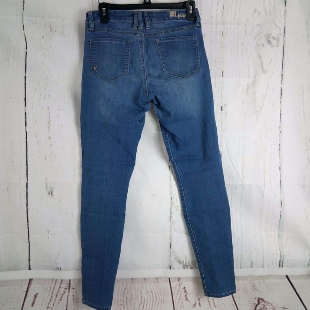 Kut from the Kloth Skinny Stretch Jeans Size 6 - Picture 2 of 5